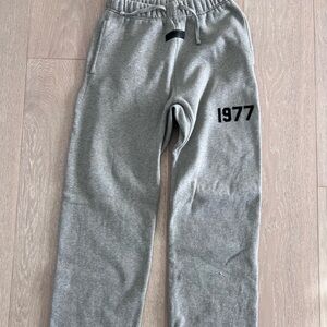Essentials Heather Gray Sweatpants